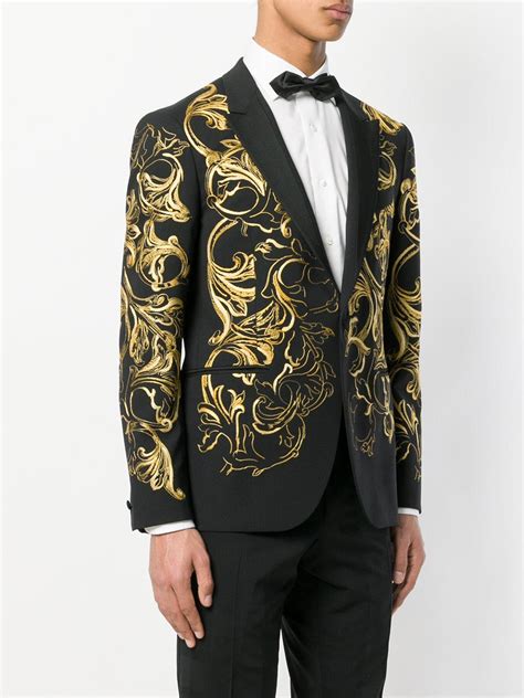 versace long tuxedo|Versace tuxedo suit.